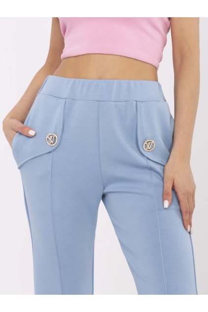 Dámske Nohavice farba Modrá kód DHJ-SP-20518.12