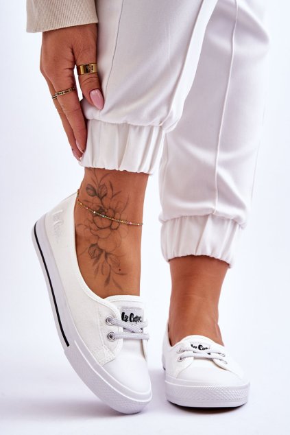 Dámské tenisky Lee Cooper LCW-23-31-1791L Bílé (Veľkosť 39)