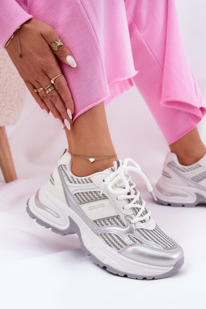 Dámske tenisky big star rr274a195 biele / (Veľkosť 36)