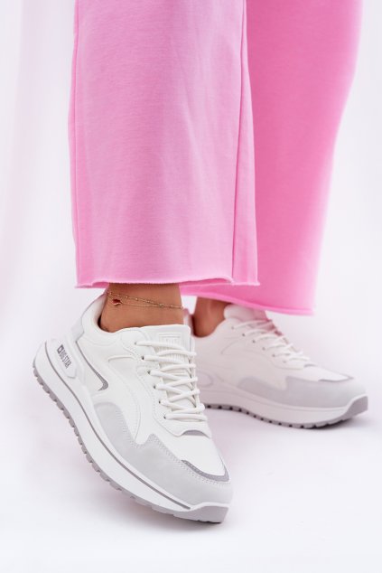 Dámske tenisky big star rr274a213 hi-poly system biele / (Veľkosť 36)