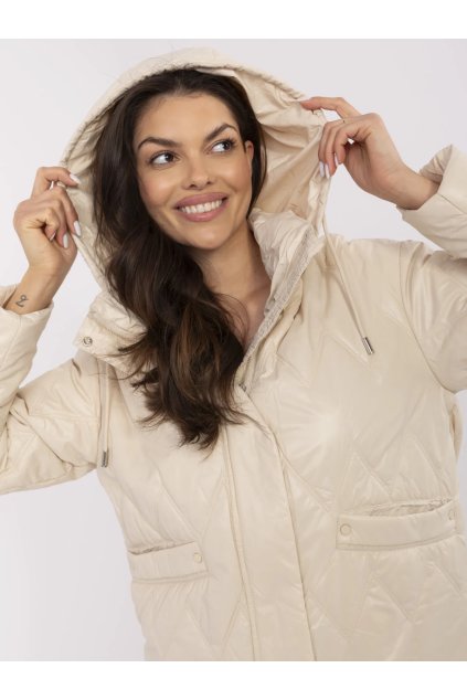 Dámska Bunda farba Béžová kód MBM-KR-YY-001.12