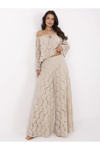 Dámske Nohavice farba Béžová kód MI-SP-88501.81