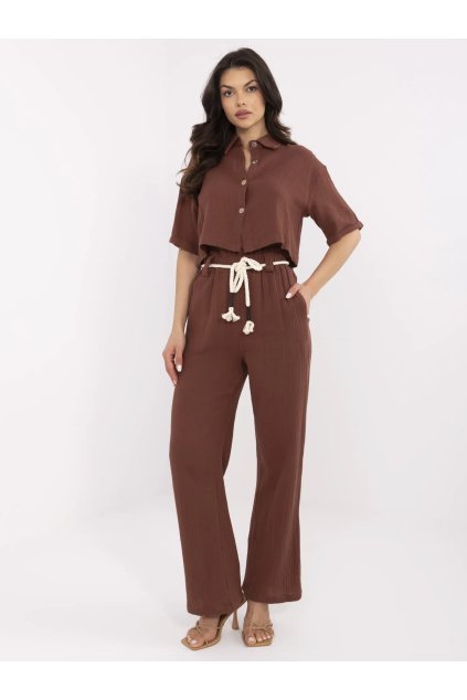 Dámske Komplet farba Hnedá kód NM-KMPL-JK62597.19P