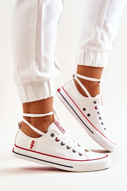 Dámske tenisky big star jj274123 bílý / JJ274123 WHITE (Veľkosť 38)