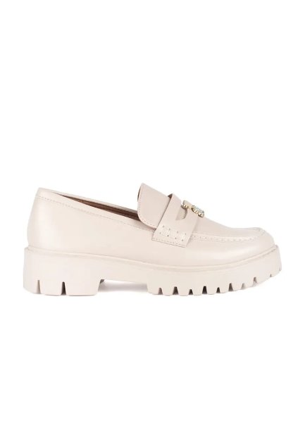 Béžové dámske mokasíny na platforme Seastar kod CCC -1- T606P-BE (Veľkosť 41)