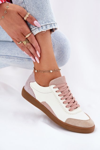 Dámské Kožené Tenisky Zazoo N1220 Bílé (Veľkosť 36)