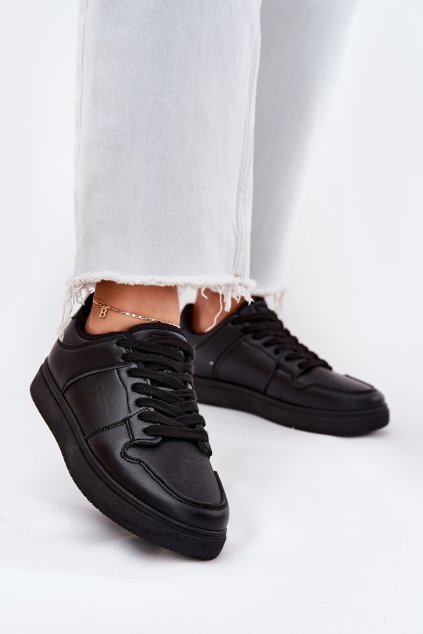 Dámske tenisky big star rr274a242 hi-poly system čierne / (Veľkosť 36)