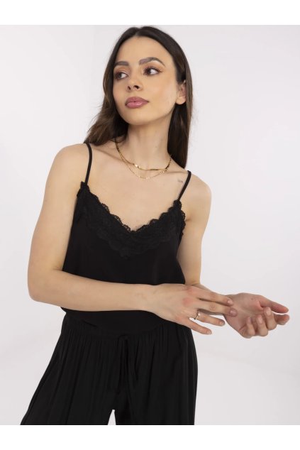 Dámsky Top farba čierna kód D73761M11059A3 (Farba Čierna, Veľkosť XS)