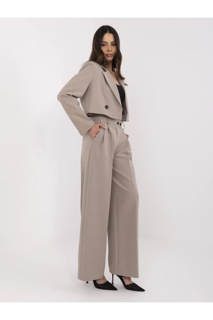 Dámske Komplet farba Tmavo-béžová kód DHJ-KMPL-A9019.68 (Farba Tmavo-béžová, Veľkosť L/XL)