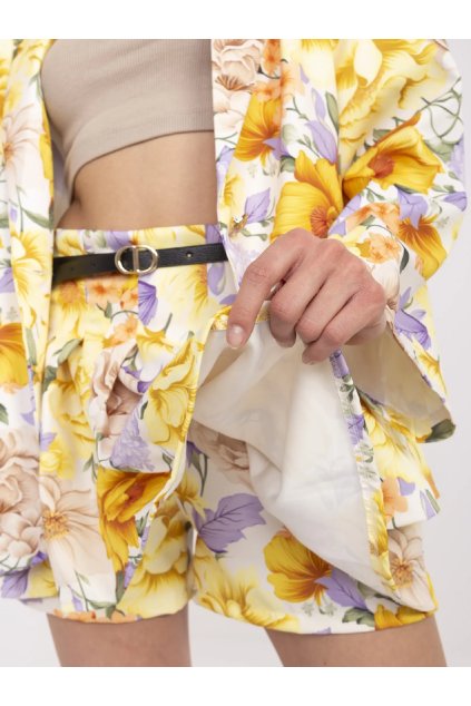 Dámske Komplet farba Žltá kód DHJ-KMPL-A9061.67 (Farba Žltá, Veľkosť ONE SIZE)