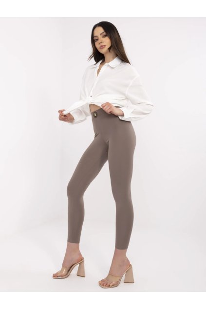 Dámske Legíny farba Hnedá kód CLM-LG-1389.99 (Farba Hnedá, Veľkosť S)