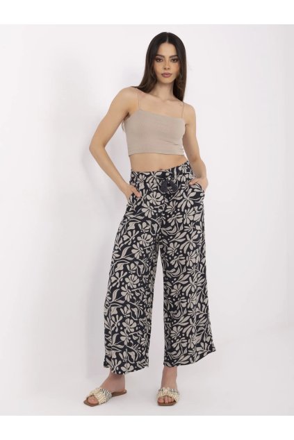 Dámske Nohavice farba Granatovo-modrá kód D73771M62237H (Farba Granatovo-modrá, Veľkosť L)