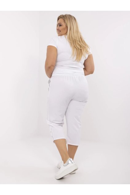 Dámske Nohavice farba Biela kód AT-SP-845.64 (Farba Biela, Veľkosť 38)