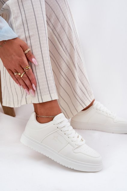 Dámske tenisky big star rr274a241 hi-poly system biele / (Veľkosť 36)