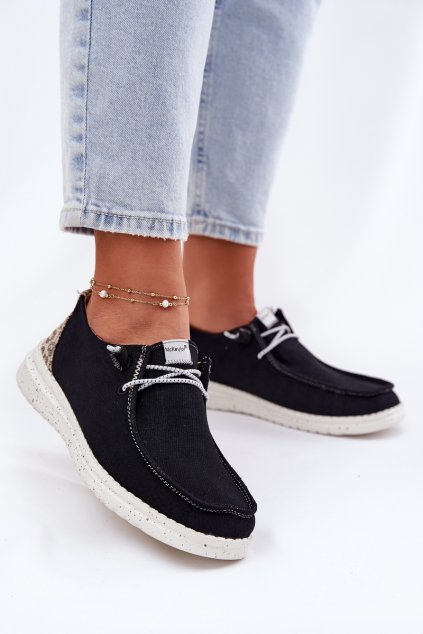 ľahké z textiluní polobotky Dámske mckeylor 96116 čierne / 96116 CZARNY (Veľkosť 36)