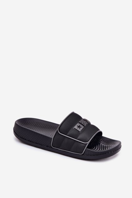 Pánské Sandále big star rr174a043 čierne / (Veľkosť 40)