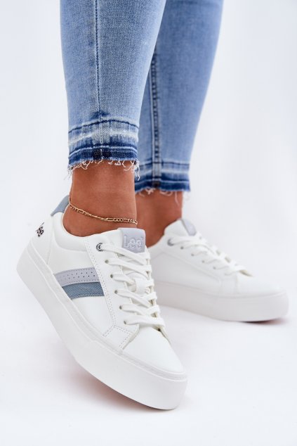 Dámské Tenisky LEE LAYLA WOMEN LOW 50251003 Bílé (Veľkosť 36)