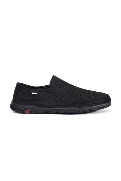 Čierne pánske poltopánky Shelvt kod CCC -1- LT36022B-M (Veľkosť 40)
