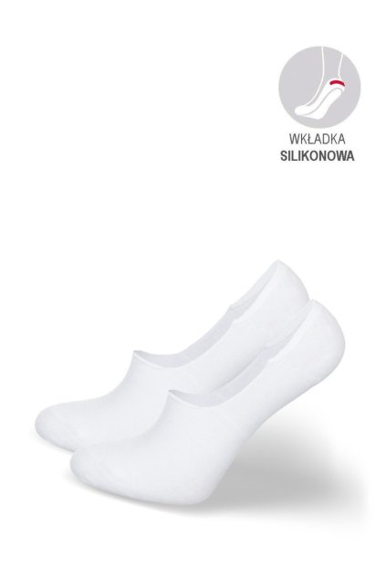 Dámske ponožky biele kód PO- CCC -02-SK.38304