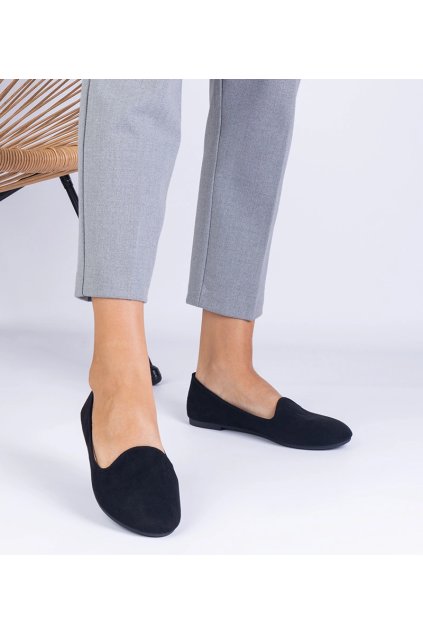Dámske baleríny čierne kód A8618 - GM A8618 BLACK 38 - GM