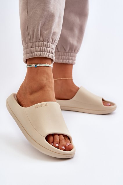 Lehké Dámské Sandály Big Star NN274A040 Béžové (Veľkosť 39)