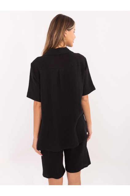 Dámske Komplet farba Čierna kód LK-KMPL-510096.96 (Farba Čierna, Veľkosť S)