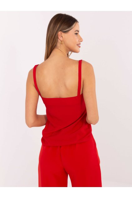 Dámsky Top farba červená kód LK-TP-508156.64 (Farba Červená, Veľkosť 38)