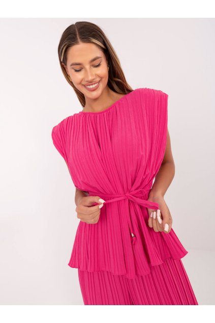 Dámske Komplet farba Fuksiovo-ružová kód MI-KMPL-A2554.69 (Farba Fuksiovo-ružová, Veľkosť ONE SIZE)