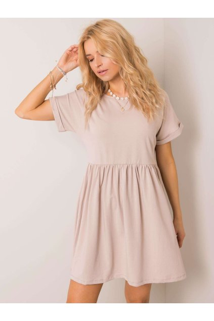 Dámske béžove basic kód produktu 15- TemU - 1-RV-SK-5672.03P (Farba Béžová, Veľkosť XL)