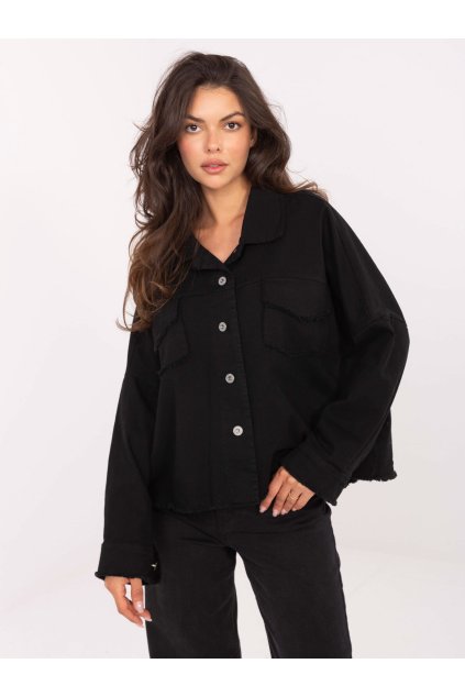 Dámske Košeľa farba Čierna kód IT-KS-FL5779.87 (Farba Čierna, Veľkosť ONE SIZE)