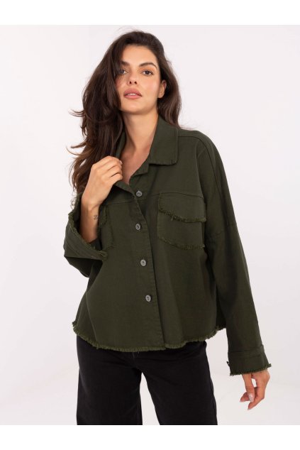 Dámske Košeľa farba Khaki kód IT-KS-FL5779.87 (Farba Khaki, Veľkosť ONE SIZE)