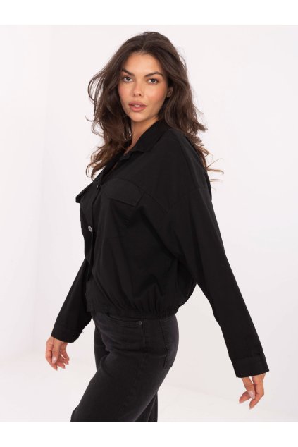 Dámske Košeľa farba Čierna kód IT-KS-FL9273.86 (Farba Čierna, Veľkosť ONE SIZE)
