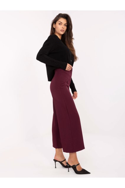 Dámske Nohavice farba Bordová kód IT-SP-FL9068.96 (Farba Bordová, Veľkosť S)