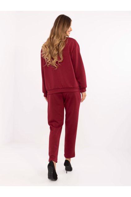 Dámske Komplet farba Bordová kód IT-KMPL-9731.49 (Farba Bordová, Veľkosť ONE SIZE)