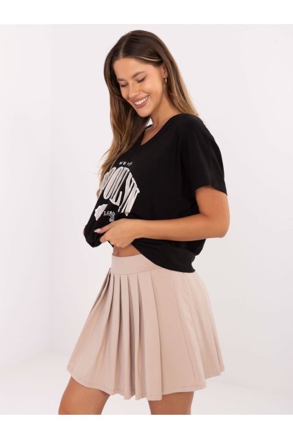 Dámske Komplet farba Čierno-béžová kód RV-KMPL-A774.49 (Farba Čierno-béžová, Veľkosť ONE SIZE)