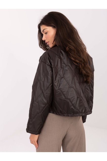 Dámska Bunda farba Tmavo-hnedá kód IT-KR-FL8357.82 (Farba Tmavo-hnedá, Veľkosť ONE SIZE)