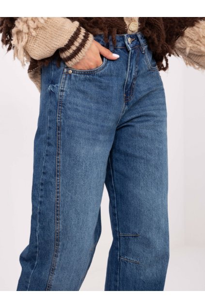 Dámske Nohavice farba Modrá kód D80030BI62569M318 (Farba Modrá, Veľkosť L)