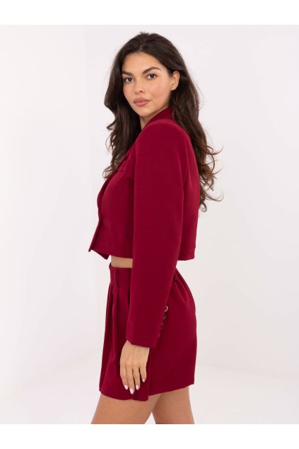 Dámske Komplet farba Bordová kód MI-KMPL-C682.76 (Farba Bordová, Veľkosť S)