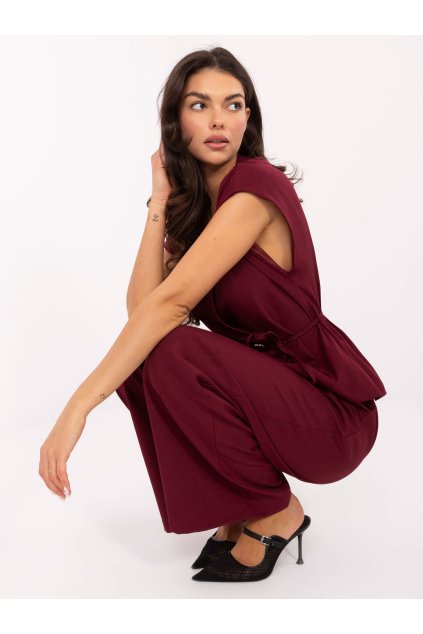 Dámske Komplet farba Bordová kód IT-KMPL-21029.78 (Farba Bordová, Veľkosť ONE SIZE)