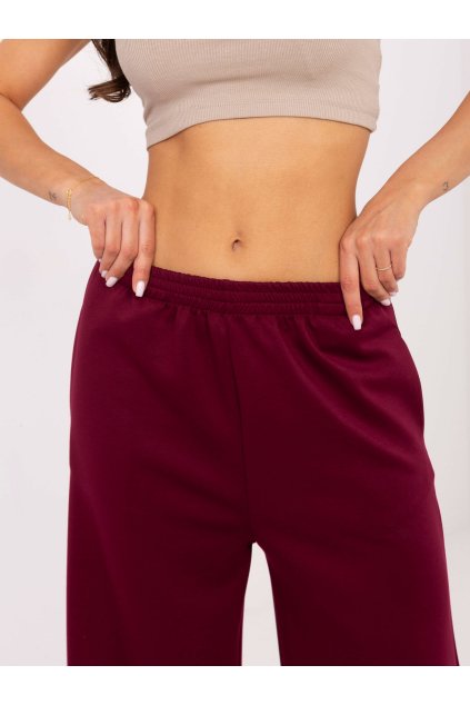 Dámske Nohavice farba Bordová kód IT-SP-21559.75 (Farba Bordová, Veľkosť ONE SIZE)