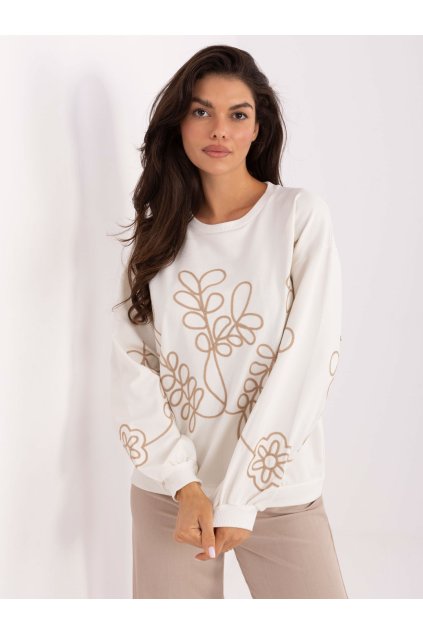 Dámska blúzka bez kapucne okrová RV-BZ-A175.02 (Farba Okrová, Veľkosť ONE SIZE)