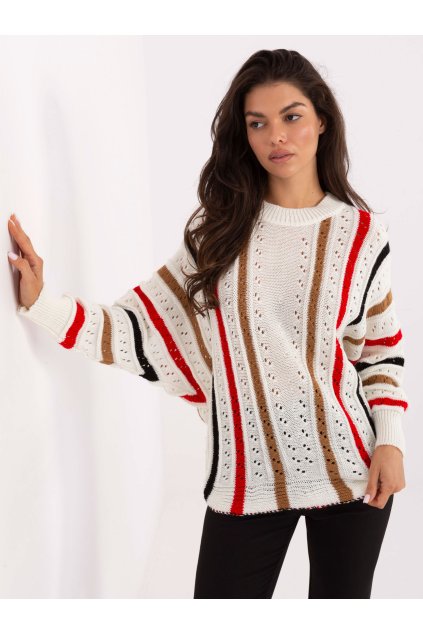 Dámsky sveter farba Okrová kód IT-SW-93115.13 (Farba Okrová, Veľkosť ONE SIZE)