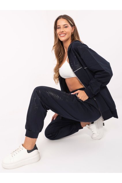 Dámske Komplet farba Granatovo-modrá kód RV-KMPL-A881.15 (Farba Granatovo-modrá, Veľkosť ONE SIZE)