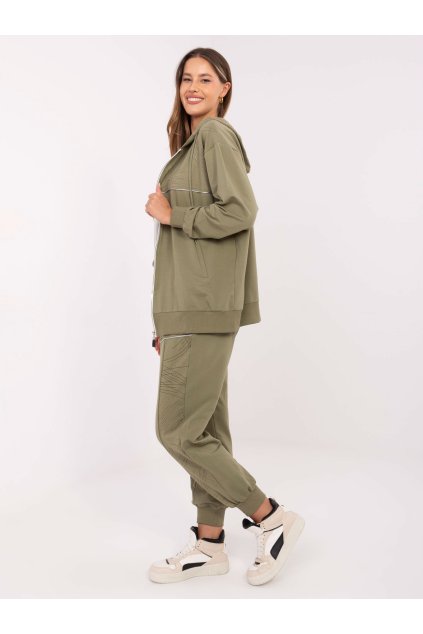 Dámske Komplet farba Khaki kód RV-KMPL-A881.15 (Farba Khaki, Veľkosť ONE SIZE)