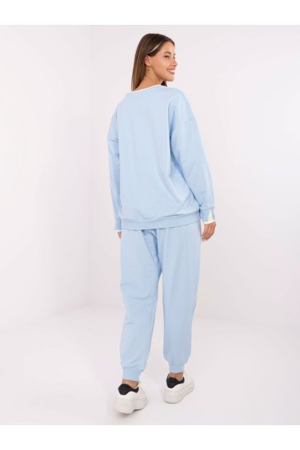 Dámske Komplet farba Svetlo-modrá kód RV-KMPL-A883.68 (Farba Svetlo-modrá, Veľkosť ONE SIZE)