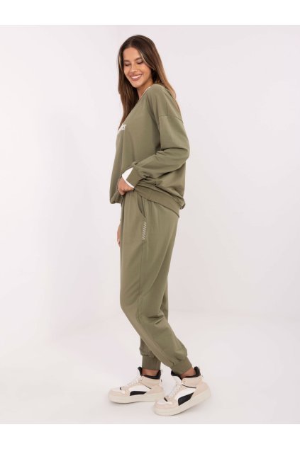 Dámske Komplet farba Khaki kód RV-KMPL-A883.68 (Farba Khaki, Veľkosť ONE SIZE)