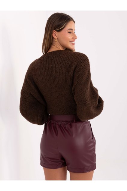 Dámske Šortky farba Bordová kód IT-SN-FL8701.97 (Farba Bordová, Veľkosť ONE SIZE)