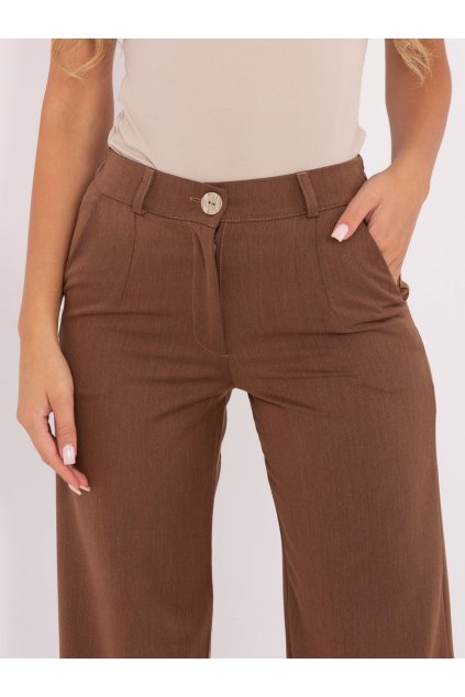 Dámske Nohavice farba Hnedá kód LK-SP-510012.01 (Farba Hnedá, Veľkosť 36)