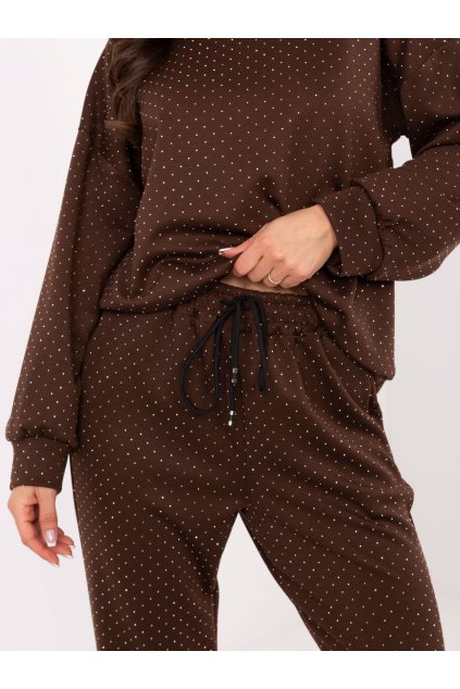 Dámske Komplet farba Hnedá kód IT-KMPL-21718.27P (Farba Hnedá, Veľkosť ONE SIZE)