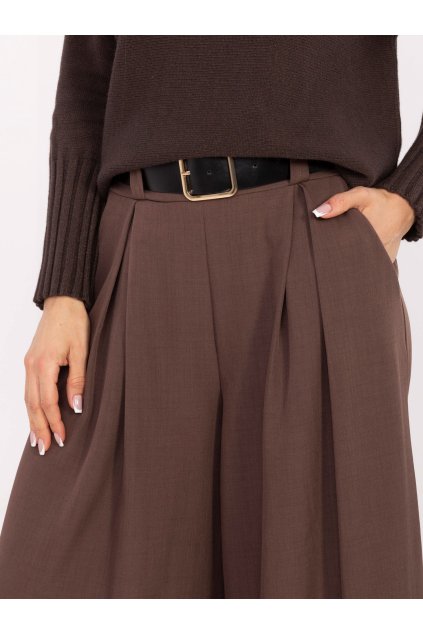 Dámske Nohavice farba Hnedá kód IT-SP-19963.09P (Farba Hnedá, Veľkosť ONE SIZE)